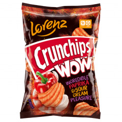 LORENZ Crunchips WOW Paprika & Sour Cream 110g