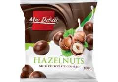 MIO DELIZZI PR MIO DELIZZI HAZELNUTS MILK CHOC.DP100 100g