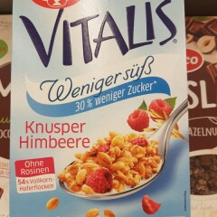 DR.OETKER Krõbe müsli vaarika Vitalis 425g