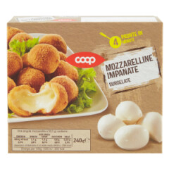 COOP Mozzarellapallid külm. 240g