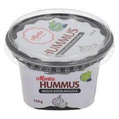 MARTA KULINAARIA Hummus musta küüslauguga 150g