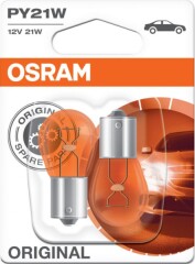 OSRAM Automobilinė lemputė OSRAM Original, PY21W, BAU15s, 21 W 2pcs