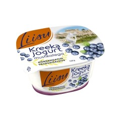 LIISU Kreeka jogurt mustikatega 160g