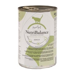 PURRRFECT Kačių ėdal.pauk.ver.NUTRIBALANCE, 415g 415g