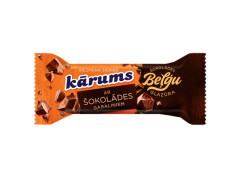 KARUMS Kohuke  Belgia šokolaadiglasuuri ja šokolaaditükkidega 38g