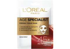 L'OREAL PARIS AGE SPECIALIST 45+ firming tissue mask 30g