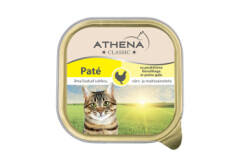 ATHENA Kačių konservai su vištiena ATHENA 100g