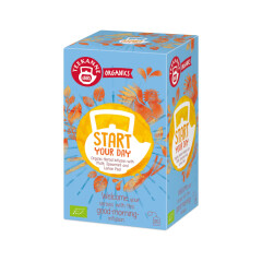 TEEKANNE Herbal Tea Organic Start your day 36g
