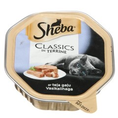 SHEBA Kons.kačių ėd.indelis su verš. SHEBA,85g 85g