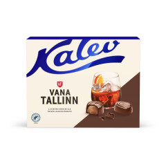 KALEV Kalev Chocolate candies with Vana Tallinn liqueur cream filling 122g