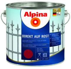 ALPINA Otse roostele kantav värv Direkt auf Rost EXL AP 2.5L RAL 3005 2,5l