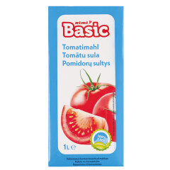 RIMI BASIC Pomidorų sultys RIMI BASIC 100%, 1 l 1l