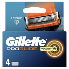 GILLETTE Varuterad fusion proglide power 4pcs