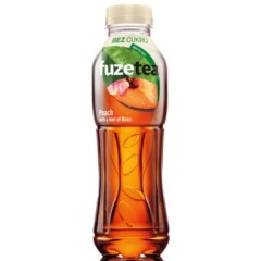 FUZETEA Jäätee Peach Rose Zero 0,5l