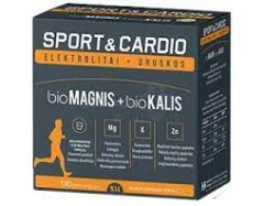 BIOMAGNIS BioMagnis 350mg+BioKalis 350mg Sport&Cardio milteliai N14 (GadotBiochemical Ltd.) 14pcs