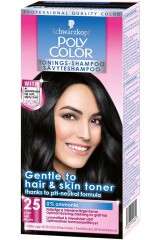 SCHWARZKOPF Tooniv shampoon poly color 25 black 1pcs