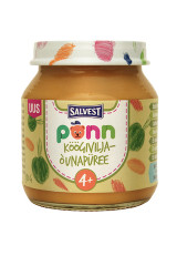 PÕNN Vegetable-apple puree (4 months) 130g