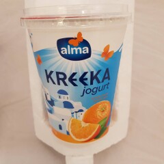 ALMA Kreeka jogurt apelsin 370g