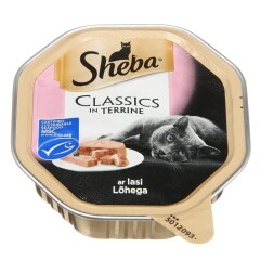 SHEBA Sheba tray Classics salmon in loaf 85g 85g