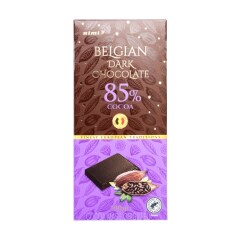 RIMI Beļģijas tumša šokolāde 85% 100g
