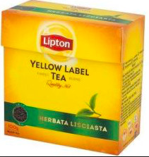 LIPTON Yellow Label black tea 78tb 78pcs