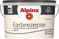 ALPINA Vesidispersioonvärv sisetöödeks Alpina Farbrezepte 2.5L hele hall 2,5l