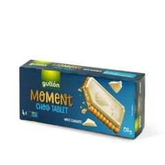 GULLON Moment Choco Tablet with white chocolate 150g