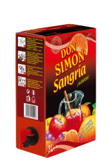 DON SIMON Arom.vyno gerimas sangria don simon (rausis, saldus) 300cl