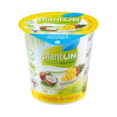 PLANTON KOOKOSJOGURT ANANASS MANGO 160g