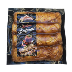 MEISTER'S Virtos dešrelės Bratwurst MEISTER'S barbekiu marinate, II r., 12x200g 200g