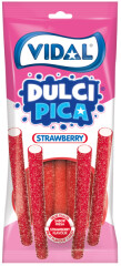 VIDAL Dulci Pica Strawberry Guminukai 90g
