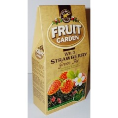 FRUIT GARDEN Zaļā tēja Wild Strawberry 80g