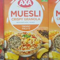 AXA Krõbe müsli troop.viljadega 375g