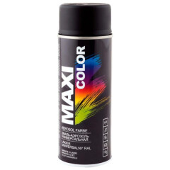 MAXI COLOR Purškiami dažai MAXI COLOR RAL9005, Matt Black, 400 ml 400ml