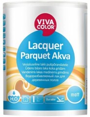 VIVACOLOR Medinių grindų lakas VIVACOLOR LACQUER PARQUET AKVA, matinis, 1 l 1l
