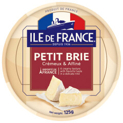 ILE DE FRANCE Sūris ILE DE FRANC Petit brie,50%,125g 125g
