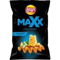 LAY'S Bulvių traškučiai Lay's Maxx (sūrio ir svogūnų skonio) 130g