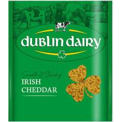 DUBLIN DAIRY Riivjuust Irish Cheddar 150g