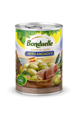 BONDUELLE Zalās olivas ar anšoviem BONDUELLE 110g