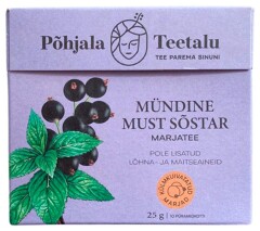 PÕHJALA TEETALU Tee must sõstat 10pcs