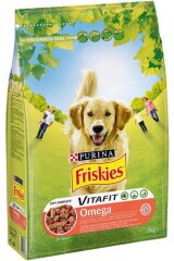 FRISKIES KALAGA OMEGA  kuiv koeratoot veiselihaga 3kg