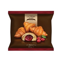 LA CREMA Croissant with cherry flavored filling 210g