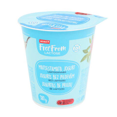 RIMI FREE FROM Unflavored lactose-free yogurt 380g