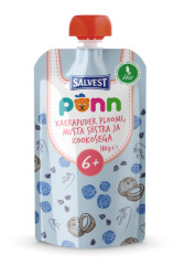 PÕNN Organic Oat porridge with plum, black currant and coconut 110g