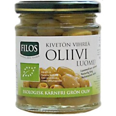 FILOS Kreeka rohelised kivideta oliivid 200g