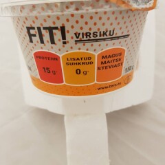 TERE FIT Virsiku proteiinikohupiim magusainetega 150g