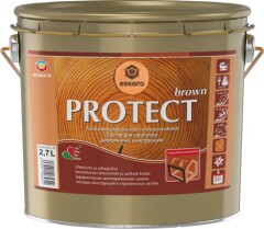 AURA Puidukaitsevahend Protect brown 2,7l