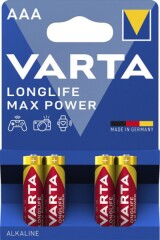 VARTA Baterijas AAA Alkaline 4pcs
