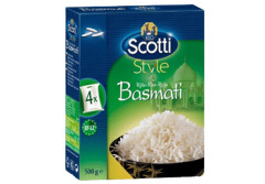 RISO SCOTTI Basmati ryžiai riso scotti (4x125 g) 0,5kg