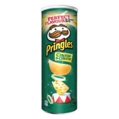 PRINGLES Kartulikrõpsud juustu-sibula 165g